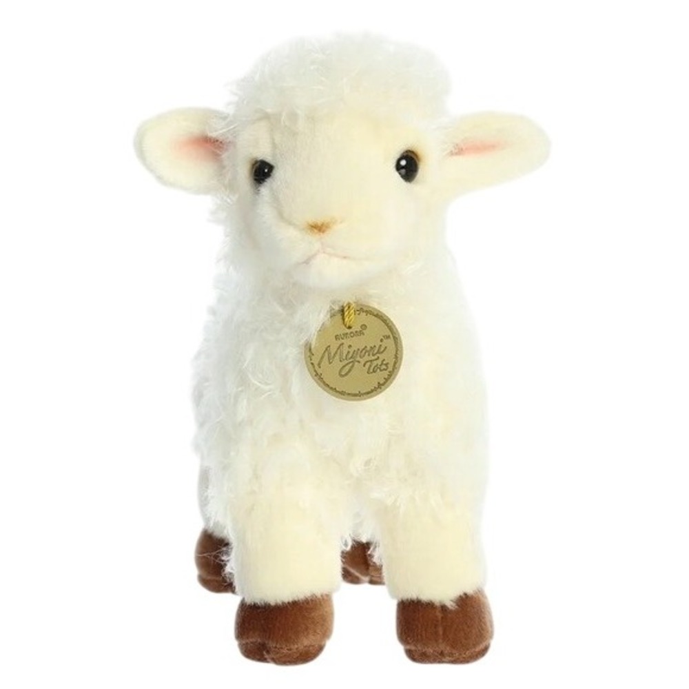 Aurora Miyoni Tots Lamb Plush Stuffed Animal‎ White Cream Sheep Kids Toy Cute